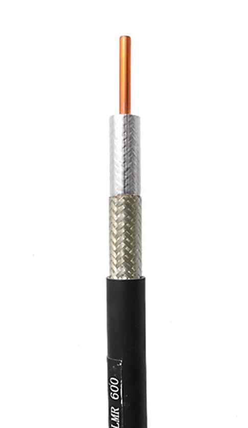 Cable coaxial serie 600 de baja pérdida de alta calidad con cubierta de PE 0