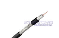 Economy RG6 CATV Coaxial Cable 18 AWG CCS 40% AL Braid for Satellite TV