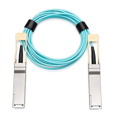 100Gbps QSFP28 to QSFP28 Active Optical Cable with 850nm Wavelength for High-Speed Data Transmission