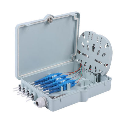 8 Core Fiber Optical Terminal Box with ABS+PC Material and IP55 Protection for Fttx Networks