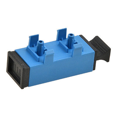 SC UPC Fiber Optic Adapter with Ceramic Sleeve and ≤ 0.2dB Alternating Loss for Wide Temperature Range (-40 to +85℃)