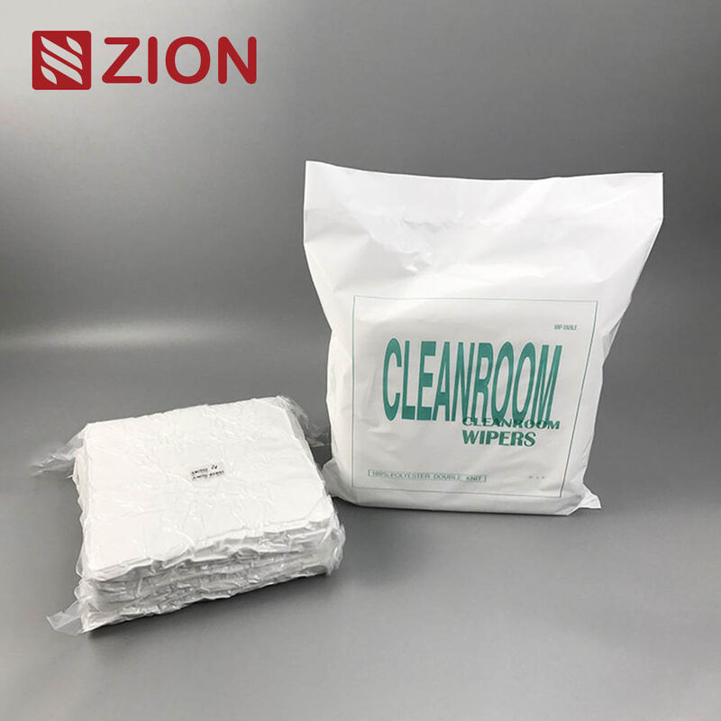 6*11cm Industrial Non-Woven Cleaning Wipes with 50% Woodpulp/50% PET and 530% Liquid Absorption