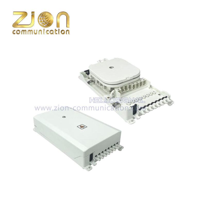 8 Cores Waterproof Fiber Terminal Box with PC+ABS/ABS Material for PLC Splitter