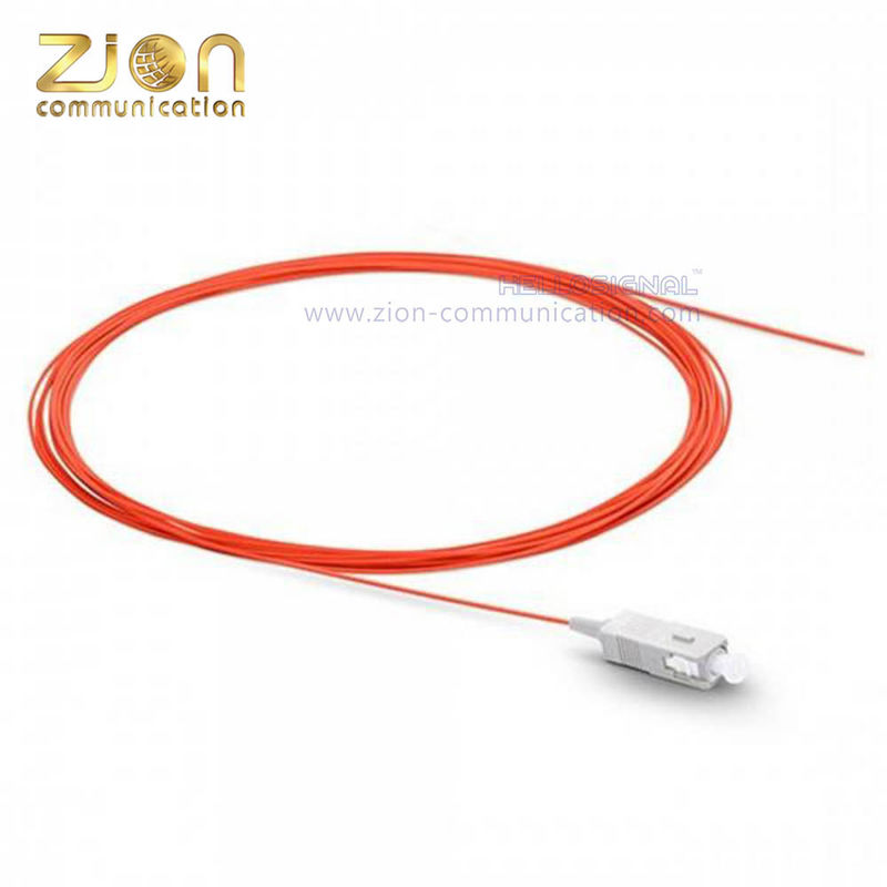SC APC Simplex OM1 Multimode PVC 0.9mm Fiber Optic Patch Cord for High-Speed Data Transmission