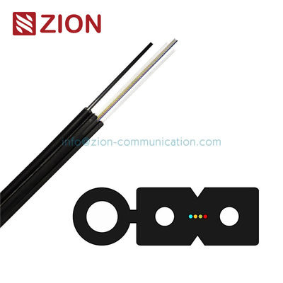 Cable de fibra óptica GJYXFDCH/modo FTTH FTTB FTTX de GJYXDCH solo