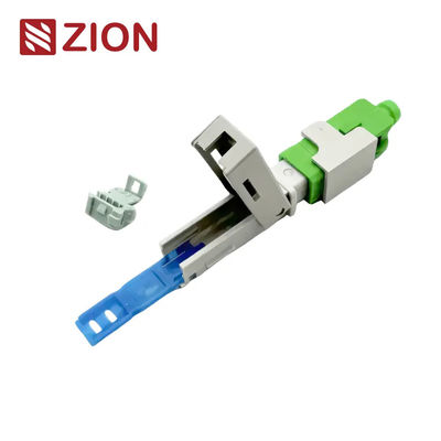 ZCSC12-A50 SC APC Fibra de conector de ensamblaje rápido para transmisión de datos y vídeo