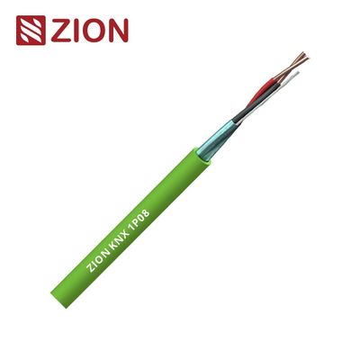 KNX 1PR 0.8mm Cable LSZH de cobre desnudo aislamiento PE, protegida por papel de aluminio