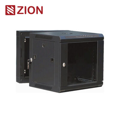 Gabinete de pared ZWS-A de doble sección con acceso a marco basculante, diseño de doble sección y puerta frontal de vidrio de 180°