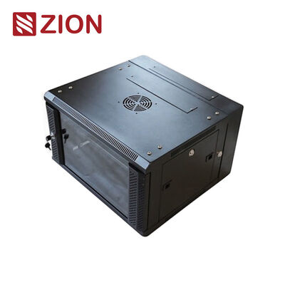 ZWS-B gabinete de pared de doble sección con sección trasera oscilante y entrega plana para instalaciones de red eficientes