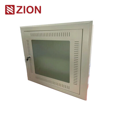 Gabinete de pared de montaje empotrado ZM con estructura de montaje empotrado en pared, protección IP20 y capacidad de carga de 60 kg para despliegues FTTx