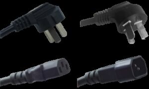 Cables de alimentación PDU y enchufes con cables de alimentación IEC con bloqueo, enchufes industriales IEC 60309 y opciones de enchufe específicas del país para distribución de energía en rack