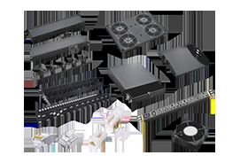 Accesorios para gabinetes y bastidores con capacidad de carga de 60 kg para una gestión eficiente de cables y soluciones de refrigeración e iluminación